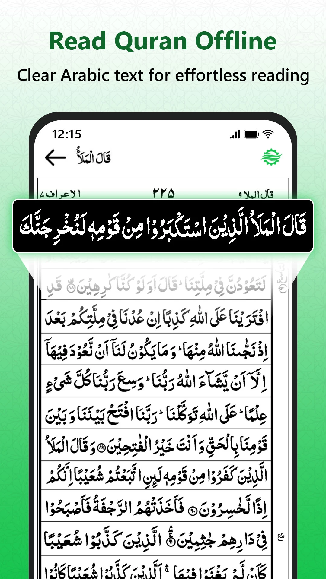 Holy Quran Reading Offline screenshot